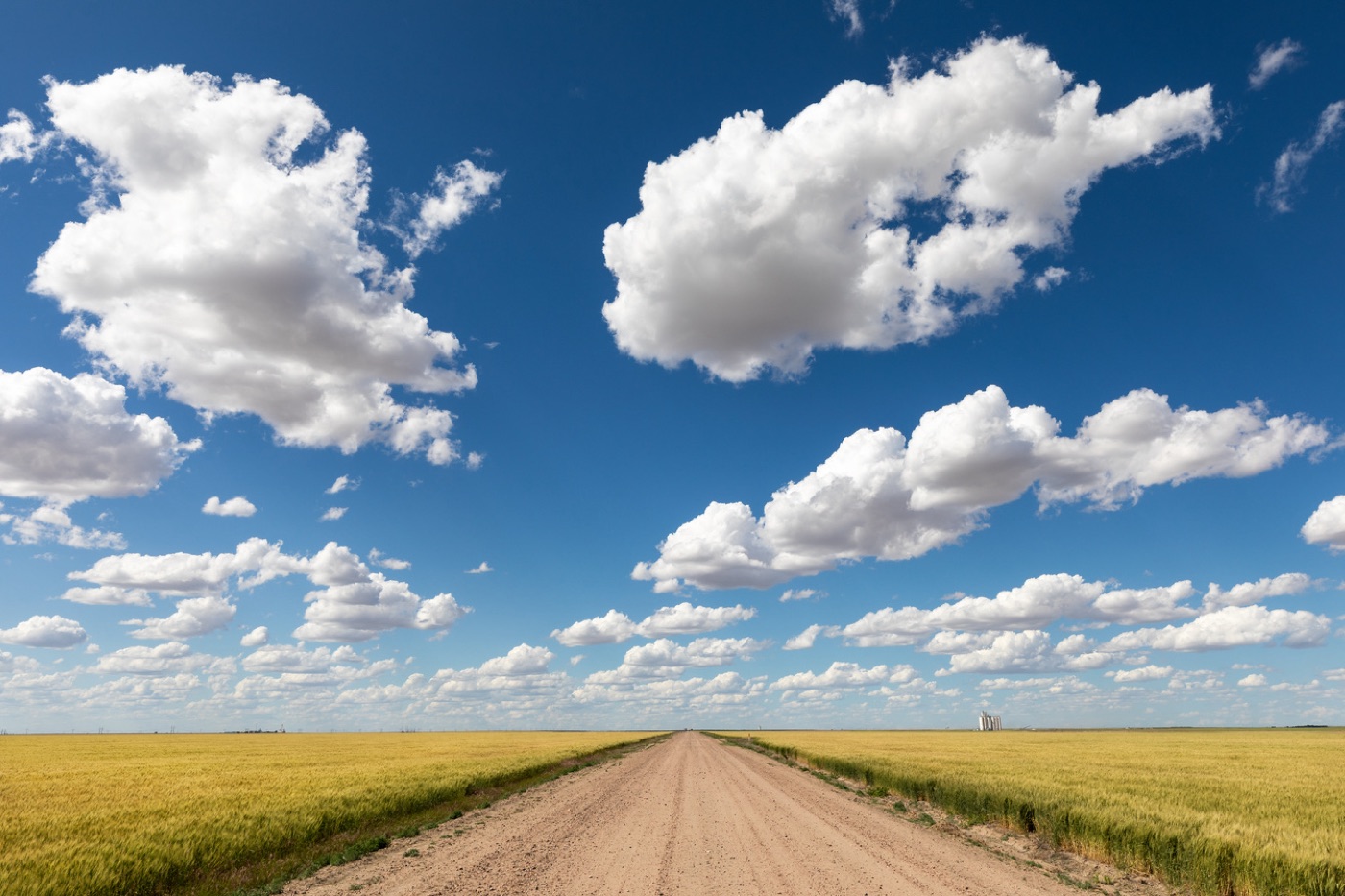 Open Kansas road