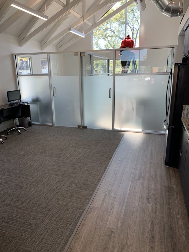 Office glass partitions
